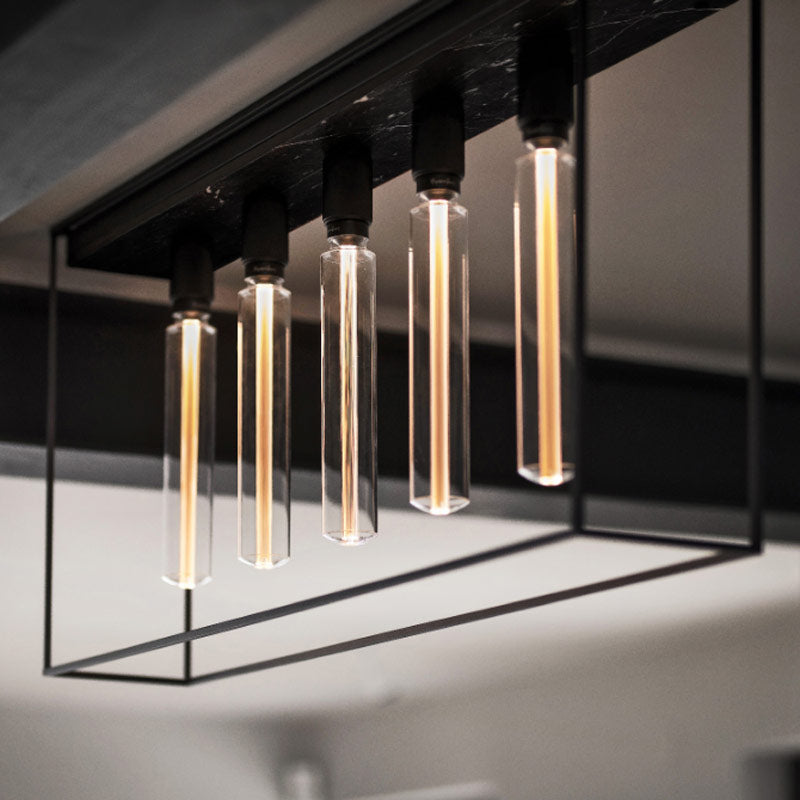 Caged 5.0 Linear Ceiling Light