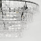 Ghiaccio Oval Chandelier 54"65"