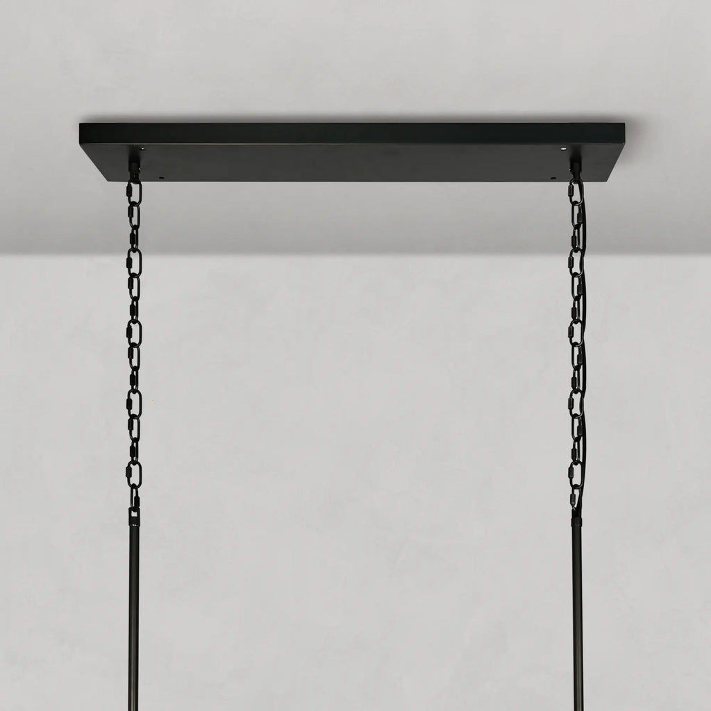 Ghiaccio Oval Chandelier 54"65"