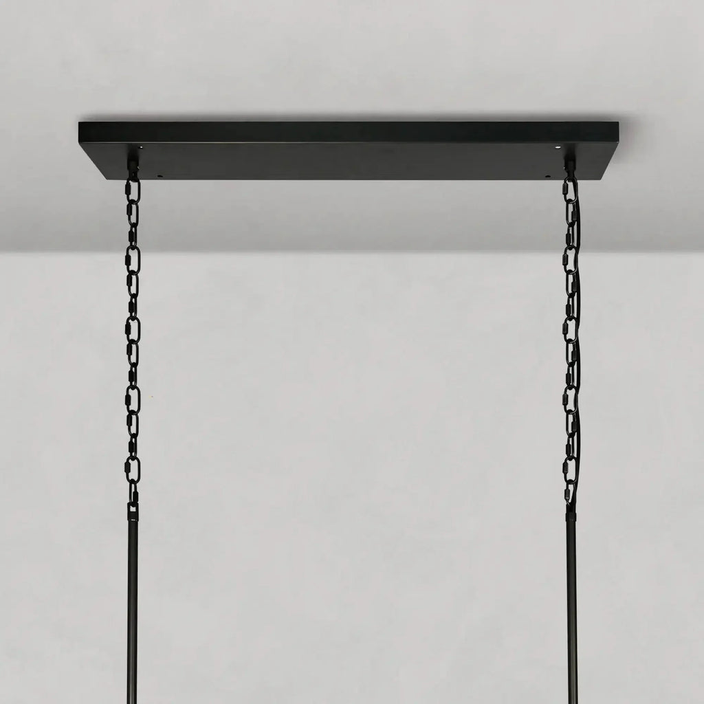 Ghiaccio Oval Chandelier 54"65"