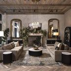 Soltaire Round Chandelier 17" 24" 36" 58"