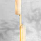 Auduban Alabaster Linear Chandelier 54"