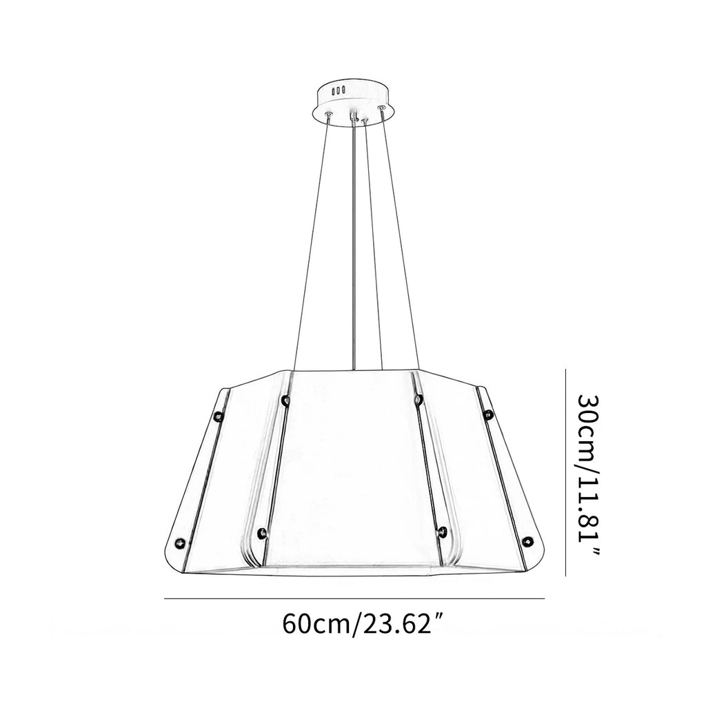 Antizer Outward Turning Circular Cone Acoustic Pendant Light