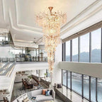 Grandlux Staircase Chandelier Simple & Chic Living